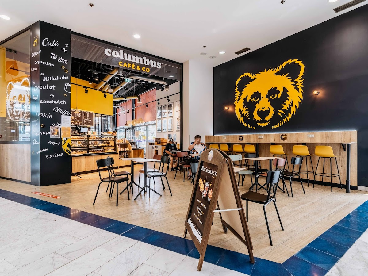 Columbus Café - Vénissieux, Centre commercial Carrefour