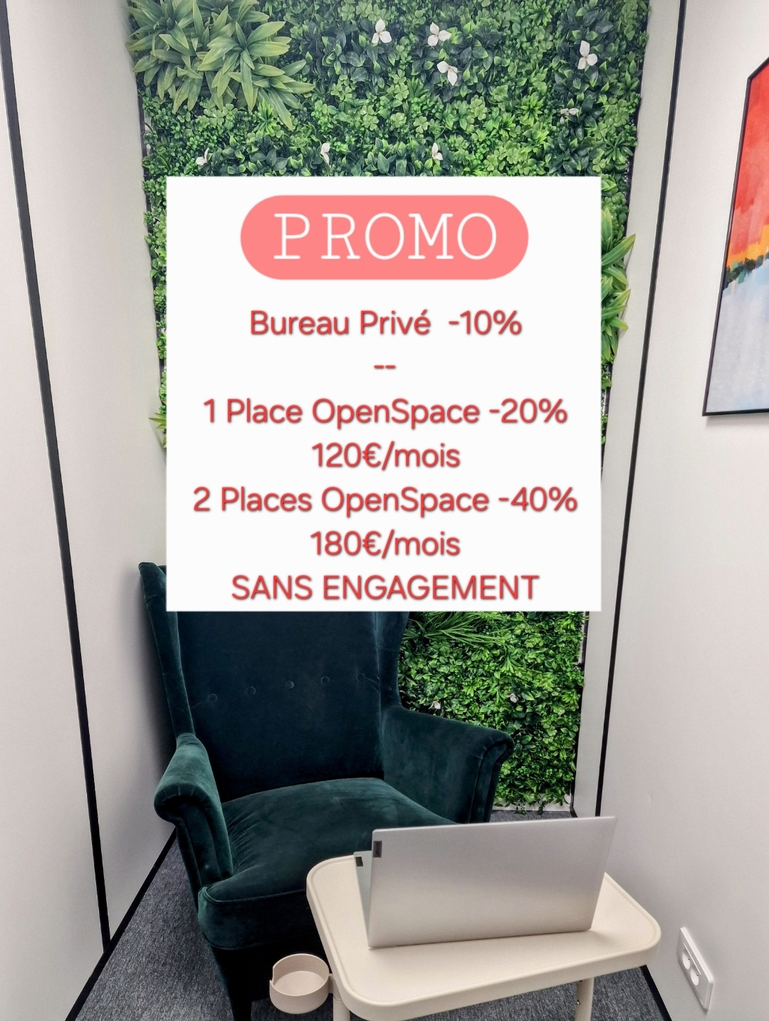 Open Space - Biot Route des Lucioles